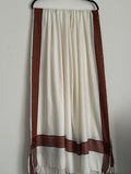 White Pashmina Shawl