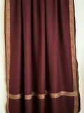 Pashmina Shawl ~ Burgandy