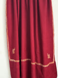 Pashmina Shawl ~ Maroon