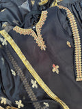 Premium Chiffon Kala Jora