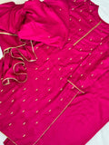 Gulnaar Fuchsia Three-Piece Suit